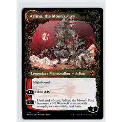 Arlinn, the Pack's Hope (Showcase) MTG Innistrad: Midnight Hunt Regular - Image 2