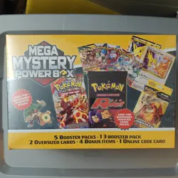 NEW! POKEMON 2025 MEGA MYSTERY POWER BOX MEIJER EXCLUSIVE - SEALED - Image 1