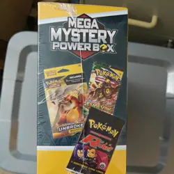 NEW! POKEMON 2025 MEGA MYSTERY POWER BOX MEIJER EXCLUSIVE - SEALED - Image 2