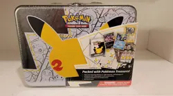 Pokemon TCG Celebration 25th Anniversary Collector’s Chest/ Lunch Box Tin Sealed - Image 1