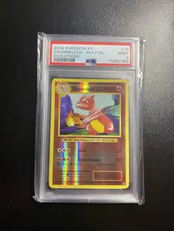 Pokemon TCG Charmeleon Holo Foil Evolutions 10/108 2016 PSA 9 MINT - Image 1