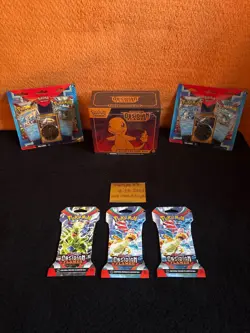 Pokemon TCG Obsidian Flames Elite Trainer Box (ETB) New/Sealed + Lot - Image 1
