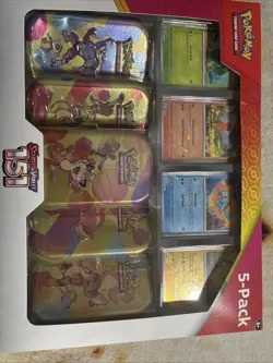 Pokemon TCG Scarlet & Violet 151 Mini Tins Costco Bundle, 5 Pack - Sealed - Image 1