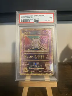 2000 Pokemon TCG Promo Ancient Mew Pokemon 2000 Movie PSA7 - Image 1
