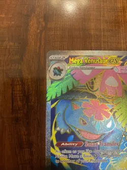 Pokemon Mega Venusaur 155/132 Mega Evolution Full Art Rare NM/M PACK FRESH! - Image 3