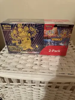 Pokemon Surging Sparks Elite Trainer Box and Booster Bundle Costco, 2-Pack - Image 1