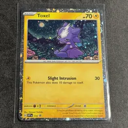 Pokemon TCG Toxel SVP 119 Promo S&V Black Star Promos NM - Image 1