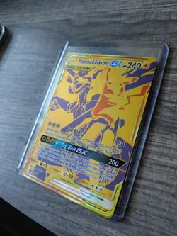 Pokemon TCG Tag Team Pikachu & Zekrom GX SM248 NORMAL/REGULAR SIZE Promo NM - Image 2