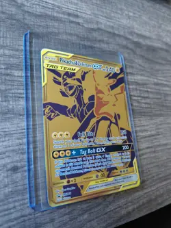 Pokemon TCG Tag Team Pikachu & Zekrom GX SM248 NORMAL/REGULAR SIZE Promo NM - Image 3