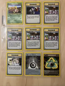 Pokemon TCG Neo Genesis Lot Of 72 (Commons, Uncommons, Energies) 2000 NM/LP - Image 5