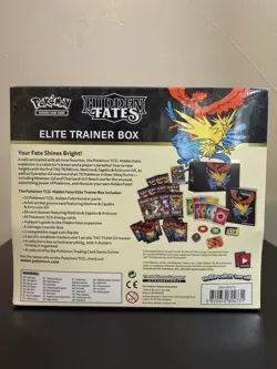 Pokemon TCG: Hidden Fates Elite Trainer Box - Sealed - Brand New! 820650804731 - Image 2