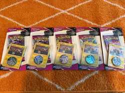 5x Pokemon TCG: Fusion Strike Premium Checklane Blister Blitzle SEALED - Image 1
