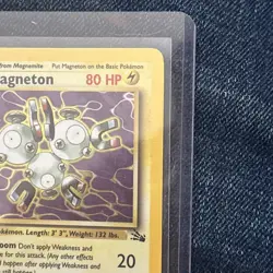 Pokemon TCG Magneton 11/62 1st Edition Fossil Holo Rare LP/NM Condition - Image 4