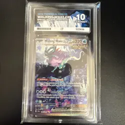 Pokemon TCG Walking Wake EX Scarlet & Violet Temporal Forces 205/162 ACE 10 - Image 1