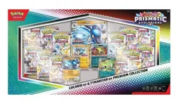 PRISMATIC EVOLUTIONS Lucario EX and Tyranitar EX Premium Collection Sam’s Club - Image 1