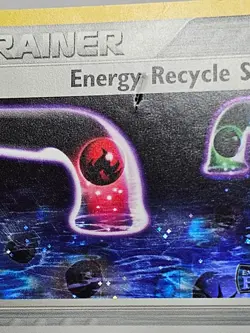 Energy Recycle System [81/115] {Unseen Forces} Holo Stamped Pokemon 2005 Damaged - Image 5