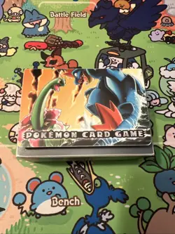 2005 Japanese Pokemon Deck Box Meganium Feraligatr Typhlosion - Image 1