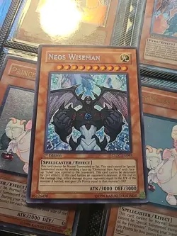 Neos Wiseman CSOC-EN097 1st Edtion - Secret Rare LP - Image 1