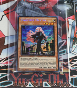 YuGiOh Exosister Martha MP23-EN127 1st Ed Prismatic Secret Rare - Image 1
