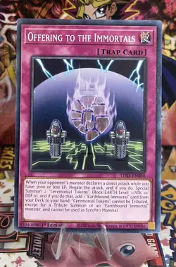 Yugioh! Offering to the Immortals - LDS3-EN060 - Common - 1st Edition Near Mint - Image 1