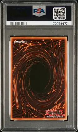 2023 YU-GI-OH! MAZE OF MEMORIES BLACK LUSTER SOLDIER-LEGENDARY SWORDSMAN PSA 9 - Image 2