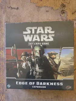 Star Wars Card Game - Edge Of Darkness Expansion: New, Factory Sealed - Image 1