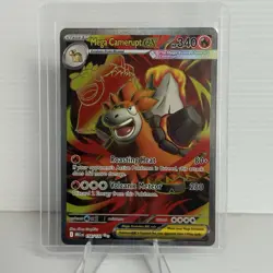 Pokemon!Mega Camerupt ex - 156/132 - Ultra Rare - Mega Evolution - NM - TCG Card - Image 1
