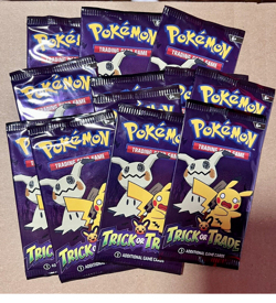 Pokemon TCG - Trick or Trade 2023 - 1 booster pack 3 Card Pack CNY - Image 1
