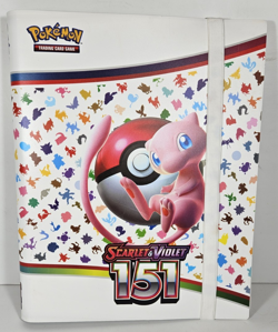 POKEMON Scarlet & Violet 151 Mew Collection Binder With Some Trading Game Cards - Image 1