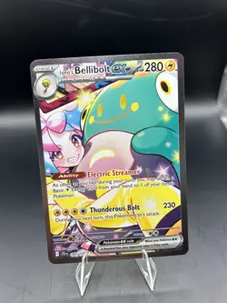 Iono's Bellibolt EX Sir 183/159 SV09 Holo Pokemon TCG Card Journey Together - Image 1