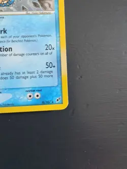 2005 Pokemon EX Deoxys Gyarados Holo Rare Card #8/107 - Image 4