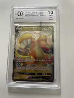 Dragonite V SWSH154 SWSH: Sword & Shield Promo Cards Holo - Image 1