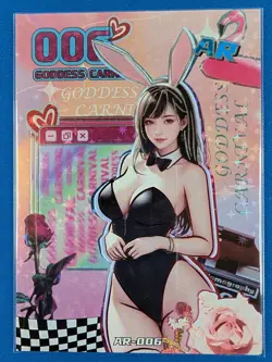 Goddess Story Carnival 2 Crazy Party AI GIRL AR-006 Anime Waifu Card - Image 1