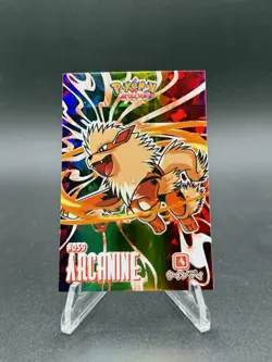 Arcanine Rainbow Foil Pokemon Card Database Attacks Kanto - Image 2