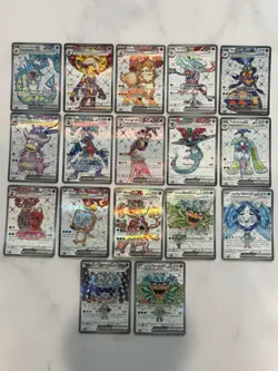 Pokemon TCG (Lot Of 17) Full Art EX Cards All NM Condition No Duplicates - Image 1