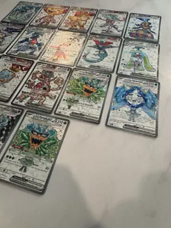 Pokemon TCG (Lot Of 17) Full Art EX Cards All NM Condition No Duplicates - Image 3