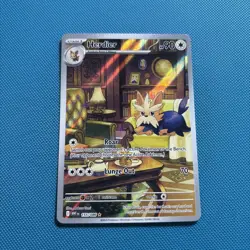Pokemon TCG Herdier White Flare Illustration Rare Card 155/086 - Image 1