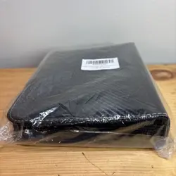 400 Card Pocket Binder with 4 Pocket Sleeves Trading Cards Album Folder Black - Image 3