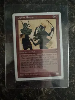 MTG Goblin Recruiter LP Light Play Anthologies - Image 1