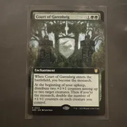 Court of Garenbrig (Extended Art) MTG Commander: Wilds of Eldraine (WOC) (NM) - Image 1