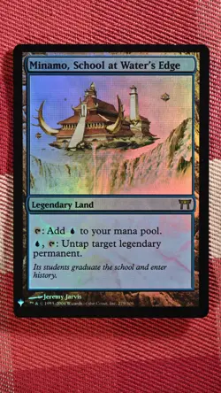 Minamo, School at Water's Edge The List Reprints (Foil) - Image 1