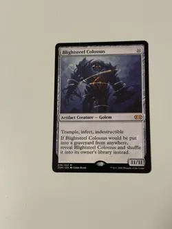 Blightsteel Colossus Double Masters #235/332 MTG Magic the Gathering - Image 1