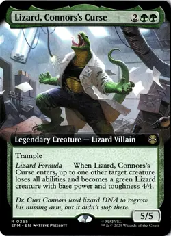 NM - Lizard, Connors's Curse (Extended Art) R Marvel's Spider-Man 265 - Image 1