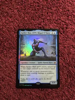 Spider-Man 2099 Miguel O'Hara 0008 Foil Marvels Spider-Man - Image 1