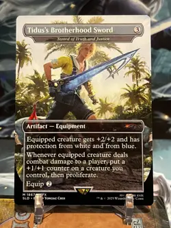 MTG | Tidus's Brotherhood Sword [Secret Lair FINAL FANTASY] NF - Image 1