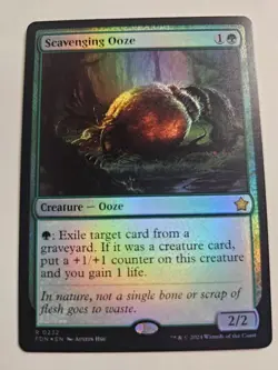 MTG -FOIL Scavenging Ooze Foundations 232 - Image 1