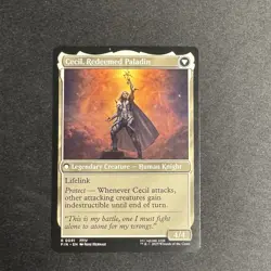 Cecil, Dark Knight #91 NON-FOIL / FINAL FANTASY MTG - Image 2