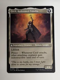 MTG - Cecil, Dark Knight - FIN - R - 91 - Image 2