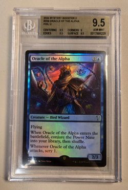 Mtg MB2 Oracle of the Alpha Beckett 9.5 #259 FOIL - Image 1