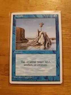Twiddle - Fourth Edition - MTG Magic - Common - Blue Instant - Image 1